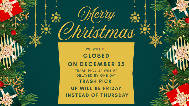 Christmas - Borough Office Closed