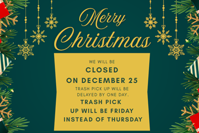 Christmas - Borough Office Closed