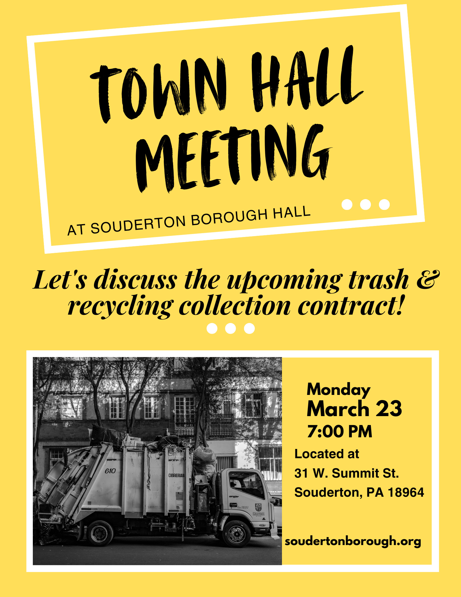 Town Hall Meeting